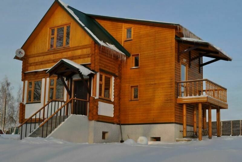 Коттедж зимой