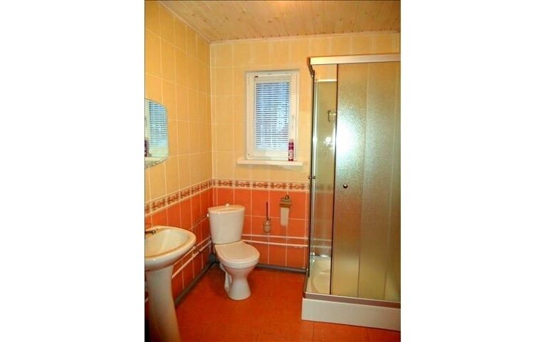 Удобный душ и туалет