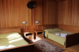 Стандарт с двумя двуспальными кроватями, Рыболовно-охотничья база Заповедные Устья, Весьегонск