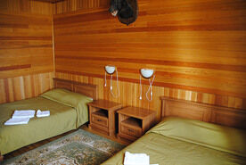 Люкс двумя двухспальными кроватями, Рыболовно-охотничья база Заповедные Устья, Весьегонск