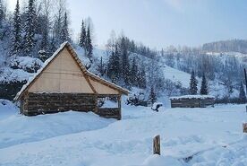 Дом, База отдыха Мундыбаш, Таштагольский район