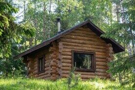 Дом с 1 спальней (без сауны), База отдыха Берлога, Лахденпохский район