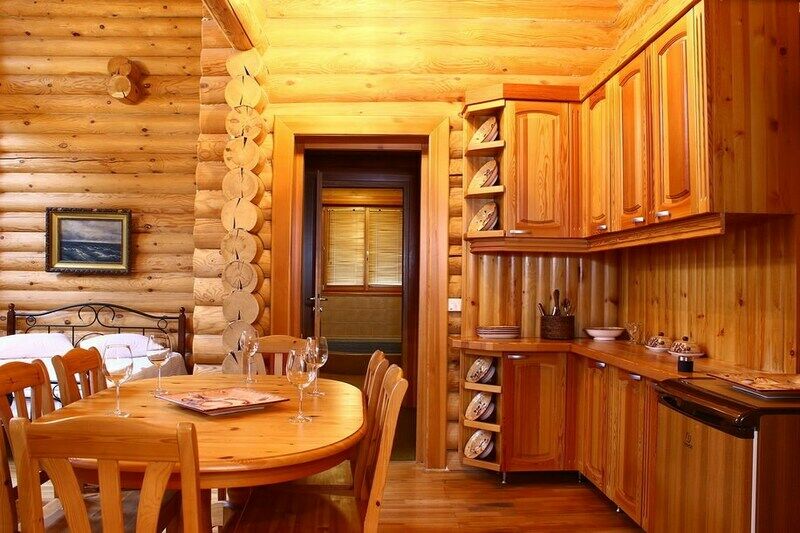 Шале 4-местный 2-комнатный (с купелью)