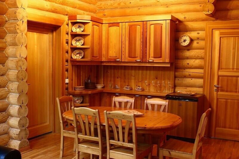 Шале 4-местный 2-комнатный (с купелью)