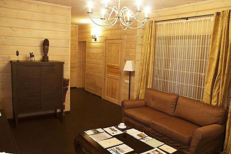 Шале 4-местный 2-комнатный (с финской сауной)