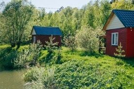 Маленький семейный домик, База отдыха Песчаный берег, Сабаево