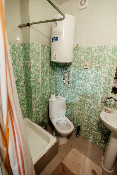 Дом рыбака 1 этаж однокомнатный номер санузел