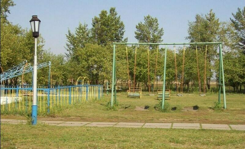 Территория базы | Лесное, Омская область