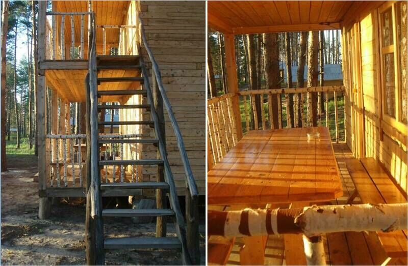 На второй этаж