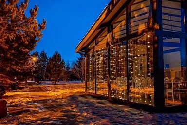 Панорамная беседка