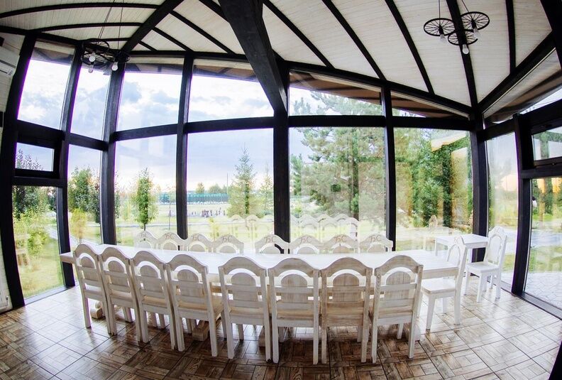 Панорамная беседка