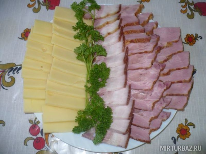 Колбасно-сырная нарезка