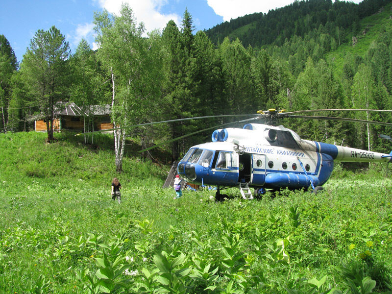 Вертолет | Приют Альбаган, Горный Алтай (Республика Алтай)