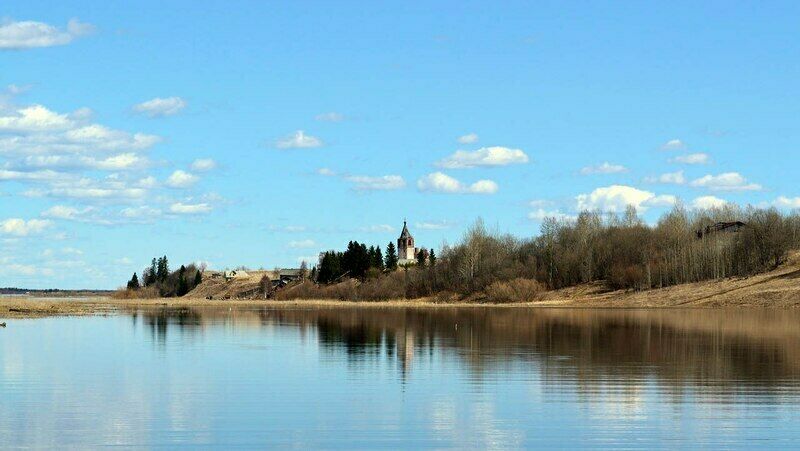 Пейзаж осторова | Ухтострово, Архангельская область