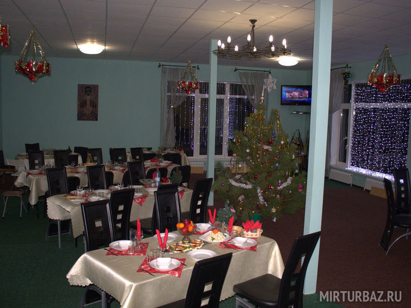 Сервировка столов на новый год