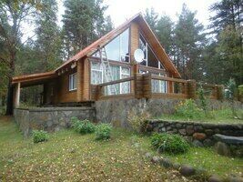 Малый коттедж с панорамными окнами, База отдыха Коттеджи на Бурной, Приозерский район