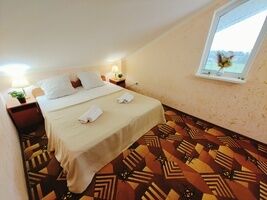 2-х местный «Стандарт». Мансарда. 4 этаж, Гостевой дом Альпийский двор, Джемете