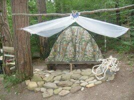 Палатка, База отдыха Грекова щель, Криница