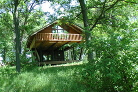 Дом №1 на берегу (без бассейна), Гостевой дом Заимка, Шигонский район (Муранский бор)