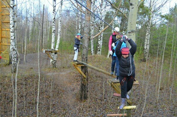 Площадка для занятий на верёвке | Золотой фазан, Республика Марий Эл