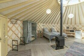 Юрта 2-местная (Серая), Глэмпинг Юрта Лахти, Мунозеро