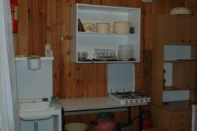 Деревянные домики, База отдыха Таёжная, Манский район