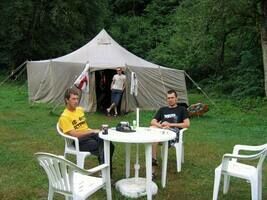 Палатка, База отдыха Горный приют, станица Шапсугская