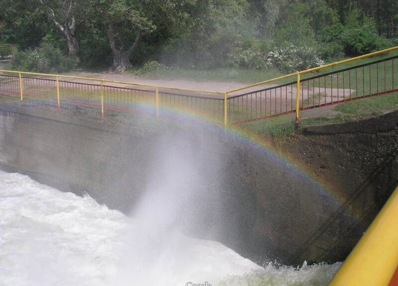 Дамба | На Отказненском водохранилище, Ставропольский край