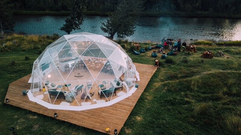 Глэмпинг Мамонт кэмп Алтай (Mamont Camp Altai), Горный Алтай (Республика Алтай), Усть-Коксинский район 