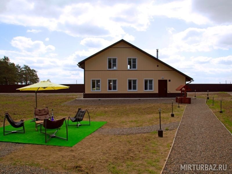 Релакс зона на территории базы