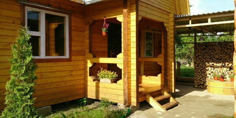 Крыльцо домика | Горница, Республика Адыгея