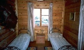 Двухместный номер в коттедже, Гостевой дом Усадьба охотника, поселок Большое Голоустное