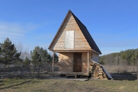 Дом для семьи до 4 человек, База отдыха Лесная благодать, Лебяжье