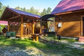 Домик четырехместный Номера домов: 4, База отдыха Теремки, Берёзовский