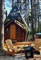 Дом Хижина 2, База отдыха The Lagom, деревня Лосево