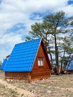 «2х, 3х-местный летний домик (Д3-Д7)», База отдыха Ранчо Лагуна, деревня Сарма