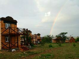 «2х этажный благоустроенный коттедж», База отдыха Ранчо Лагуна, деревня Сарма