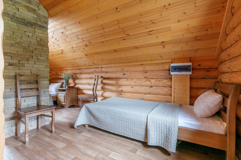 Коттедж 4-местный 2-этажный 3-комнатный (Уютный)