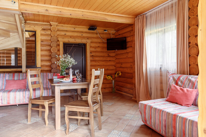 Коттедж 6-местный 2-этажный 4-комнатный (Казачий дворик)