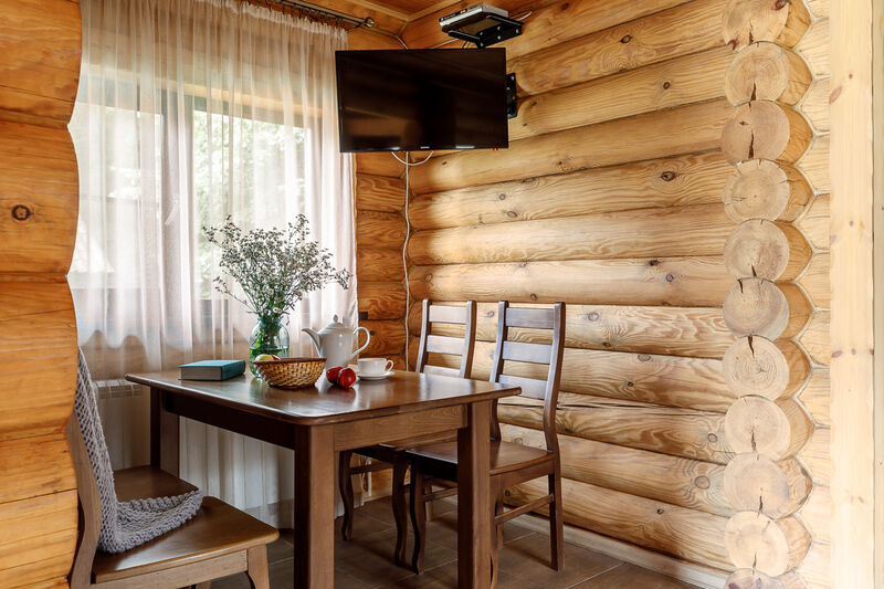 Коттедж 6-местный 2-этажный 4-комнатный (Тенистый)