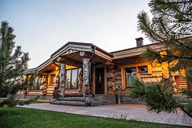 Рубленный дом из кело "ТРИ МЕДВЕДЯ", Загородный клуб Green Club Family, Чеховский
