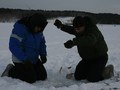 Зимняя рыбалка на водохранилище