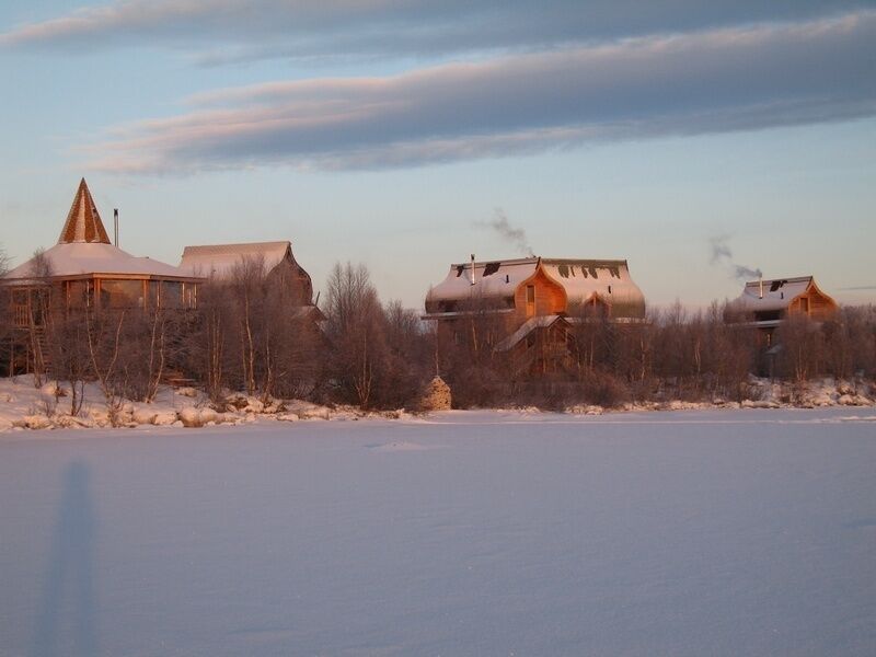 База отдыха Зеленый берег, Мурманская область, Кольский 