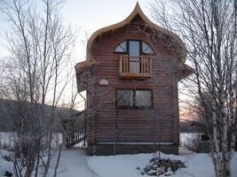 Персиковый домик, База отдыха Зеленый берег, Кольский