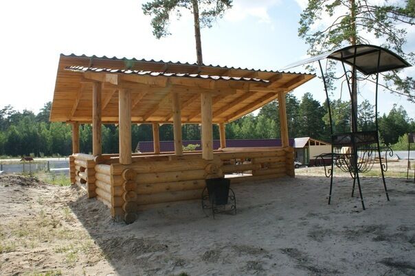 Беседка | Песчаный берег, Тюменская область