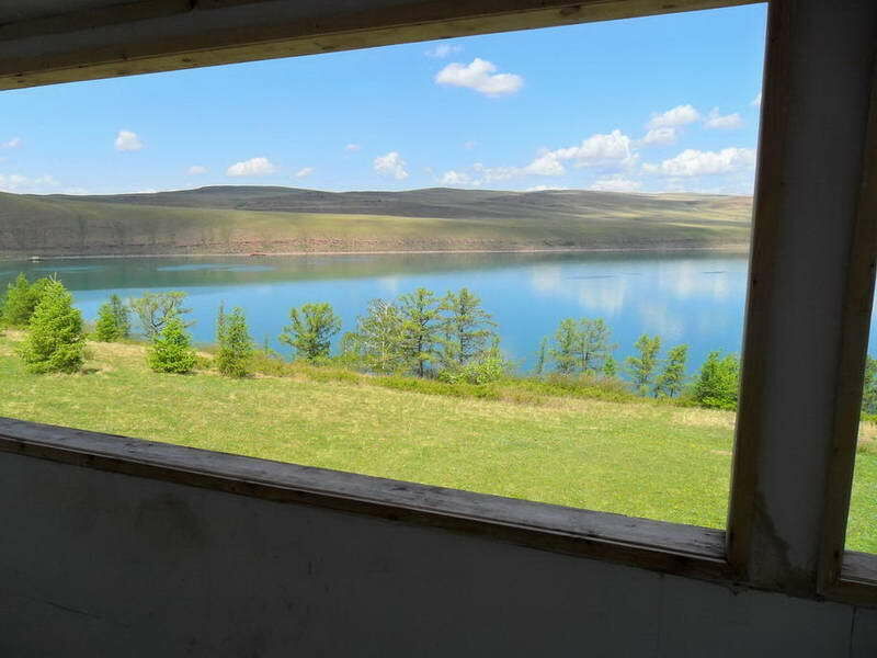 Из окна | Дача на озере Белё, Республика Хакасия