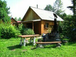 Деревянный домик, Турбаза Андреев ключ, Андреев Ключ