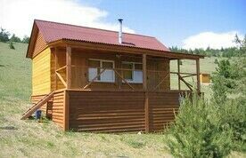 Неблагоустроенный домик с разд. входами, База отдыха Берег Байкала, Ольхонский район