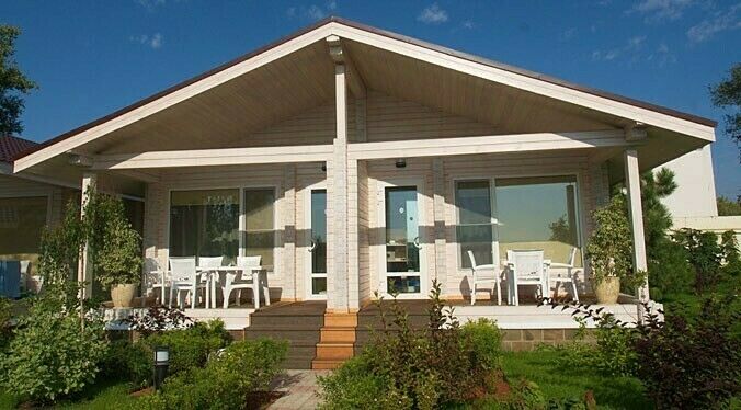 Эко-дом из клееного бруса