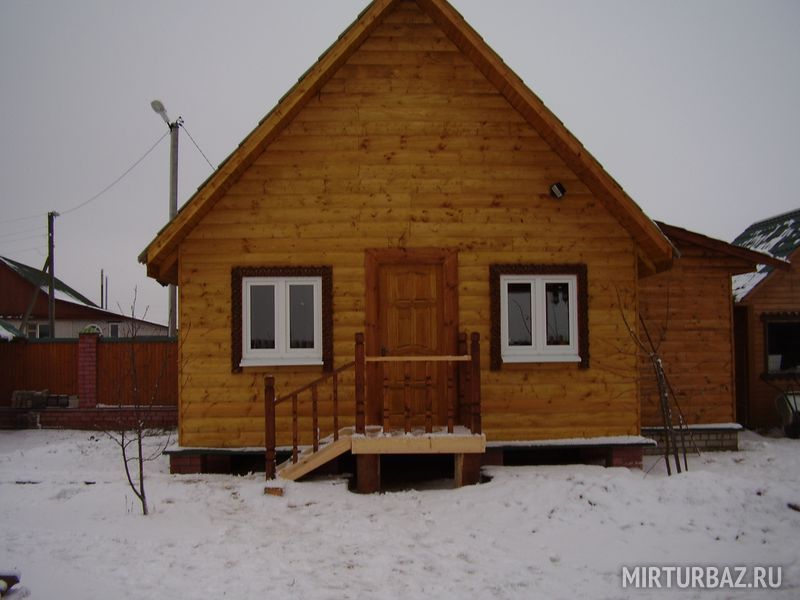 Вид на баню